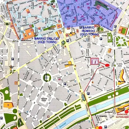 Large 90m2 Centro Lejlighed León